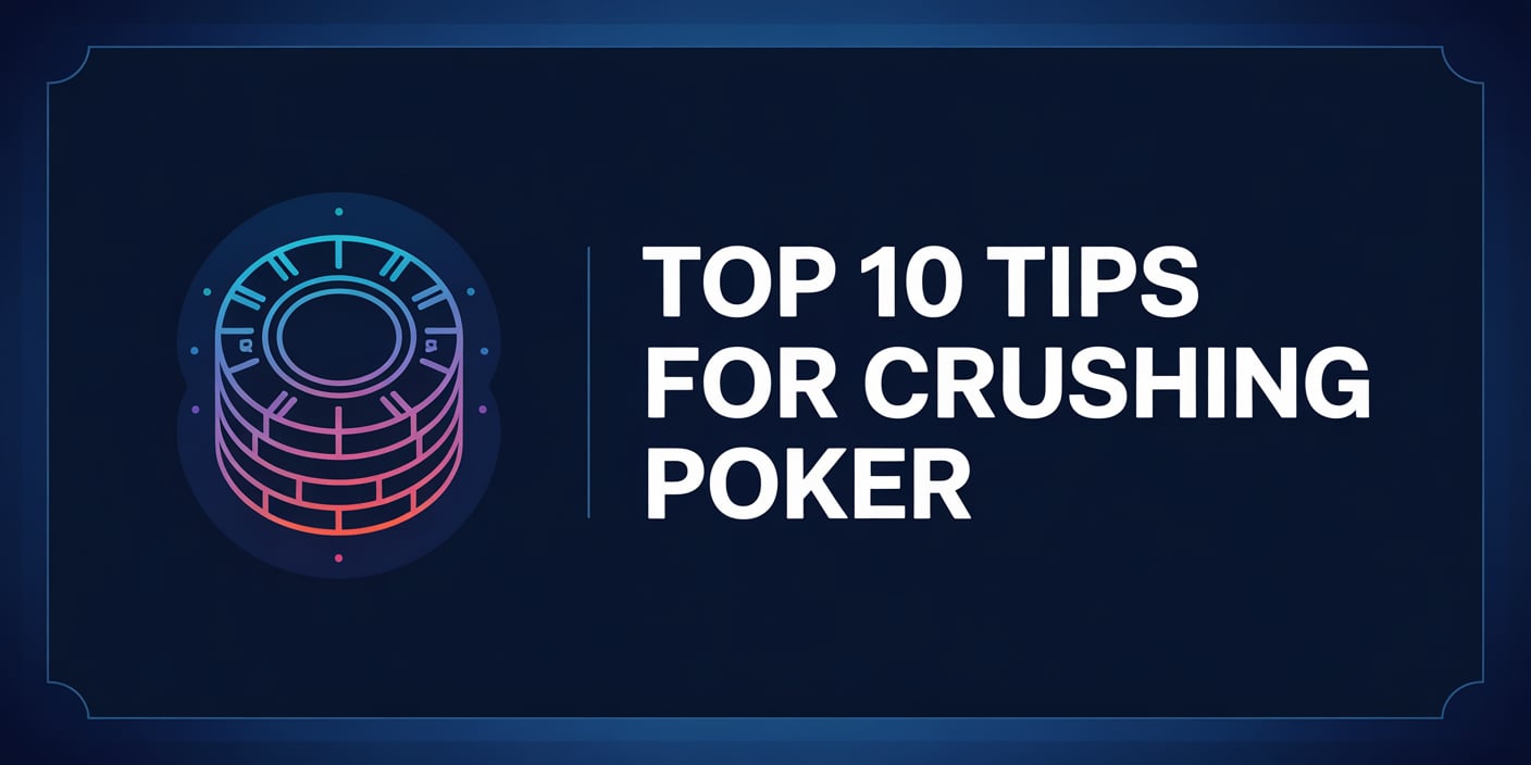 Top 10 Tips for Crushing Poker